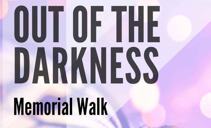 Out of Darkness Memorial Walk