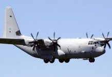 Royal Canadian Air Force Flybys to Commemorate Remembrance Day 2020 Hercules Aircraft
