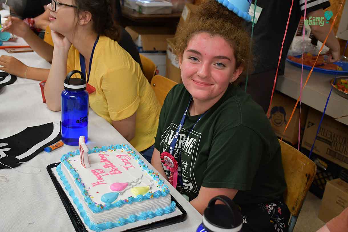 Happy 15th Birthday to camper Isabella!