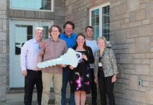 Fort William Rotarians Award 33rd Annual Rotary House Lottery Winner Fort William Rotary