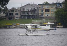 Kenora and Lake of the Woods Weather: July 30, 2025 – Thick Smoke Lingers Over Region, Air Quality Warning in Effect Float Plane - Lake of the Woods in Kenora