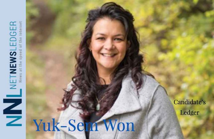 Yuk Sem Won - NDP Candidate TBRR