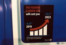 Andrew Scheer: Statement on federal carbon tax imposed on Albertans Ontario has mandated that these stickers are on all gas pumps in Ontario explaining the Carbon Tax