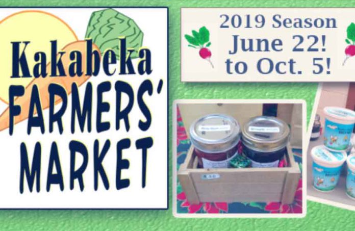 Kakabeka Falls Farmer's Market - Saturdays from 9:30 am - 12:30 pm