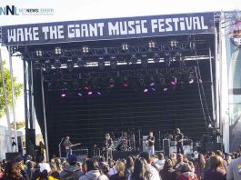 Ontario expands bring-your-own alcohol permits for outdoor festivals and community events The stage at the Wake the Giant Music Festival