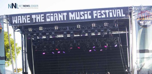 Ontario expands bring-your-own alcohol permits for outdoor festivals and community events The stage at the Wake the Giant Music Festival
