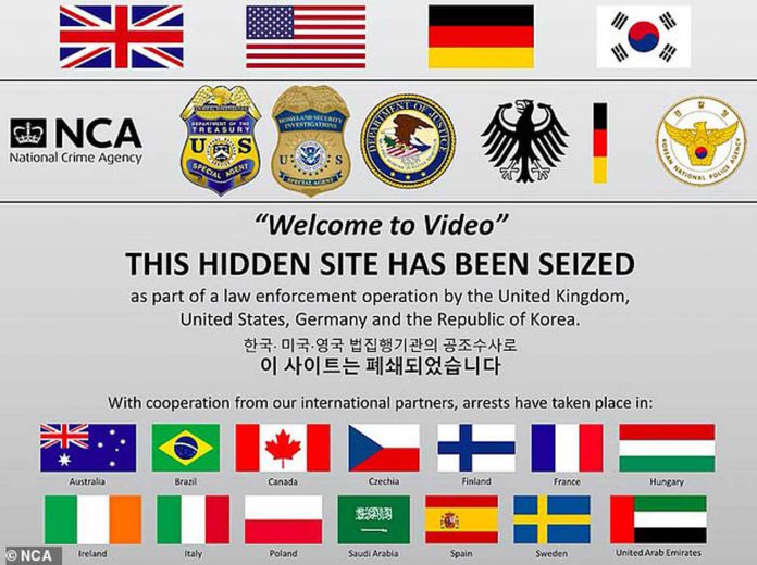 darknet website seized