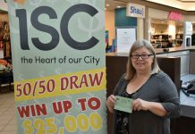Thunder Bay’s Favourite Cash Draw will Keep Hearts at Home Cindy Lou Luhtala won last year's Intercity 50/50 Cash Draw, and was on hand to buy the very first ticket to this year's draw! The draw supports the Our Hearts at Home Cardiovascular Campaign, bringing full cardiovascular surgery to Thunder Bay and Northwestern Ontario. Tickets are $5 each or 3 for $10!