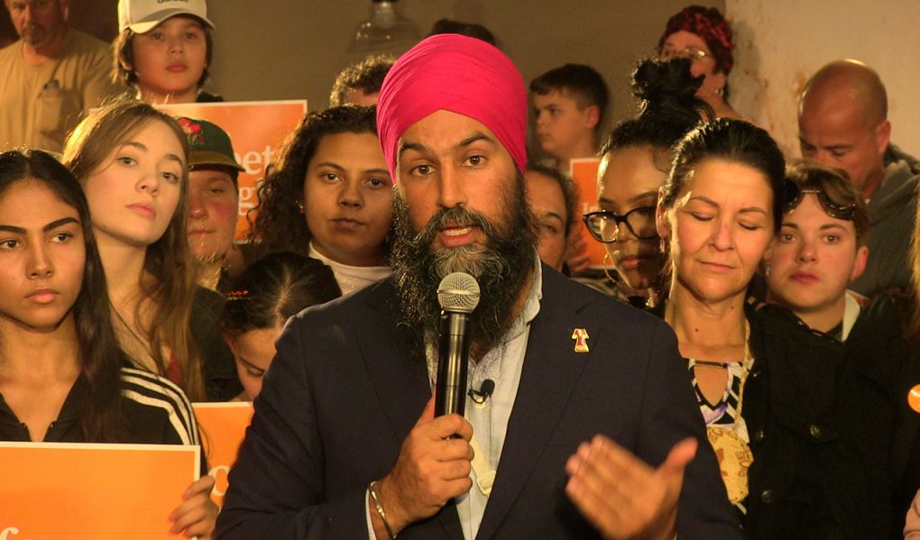 New Democrats were enthused and excited to hear their leader Jagmeet Singh in Thunder Bay