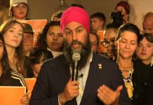 NDP enters campaign with record-breaking momentum, strong slate New Democrats were enthused and excited to hear their leader Jagmeet Singh in Thunder Bay