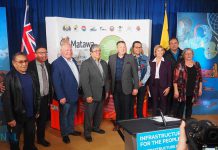 Matawa First Nation Education Authority and Lakehead Public Schools Forge Groundbreaking Education Partnership Matawa Chiefs and Officials with Premier Ford, Ministers Rickford and Scott at announcement of broadband Internet Funding