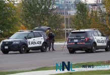 Police Release Marina Park Scene Thunder Bay Police remain on scene at Marina Park - Photo - James Murray