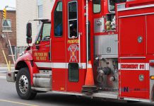 Stolen Firefighter Badges Lead to Theft Charges for Would be Door-to-Door Solicitation Thunder Bay Fire Rescue Pumper