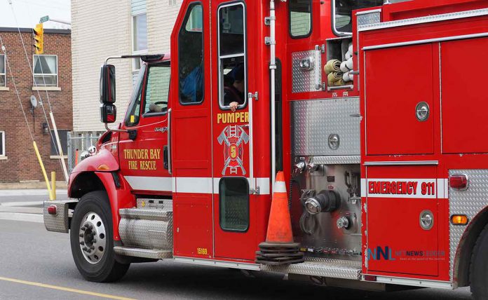 Thunder Bay Fire Rescue Pumper