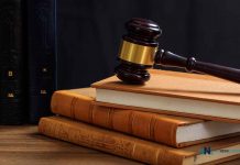 The Security Service of Ukraine lost the appeal in court to Alona Shevtsova, Ibox Bank Law gavel on law books, wooden desk, dark background