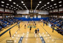 Thunderwolves Volleyball Team Falls to Guelph Photo by Jarron Childs – www.superiorimages.ca