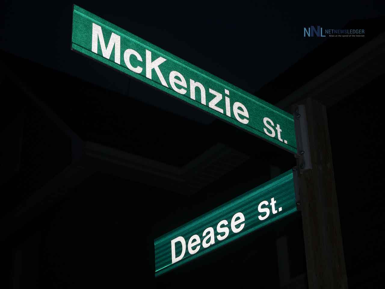 Dease and MacKenzie Street