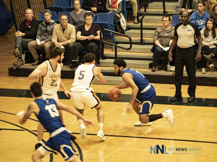 The Lakehead Thunderwolves men’s basketball team extended their winning streak to four games with a 99-79 win over the Laurier Golden Hawks Saturday night.