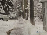 Sidewalk Clearing underway