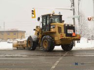 Snow clearing on Cumberland Street