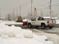 Snow clearing on Cumberland Street