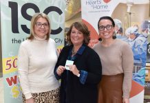 Winner Takes Home $17,322.50 in Intercity Shopping Centre 50/50 Cash Draw Draw: Pictured (l-r) are Elaine Graydon, Manager, Special Events, Thunder Bay Regional Health Sciences Foundation; Stacey Ball, General Manager, Intercity Shopping Centre and Meaghan Sharp, NextGen Cabinet, Our Hearts At Home Cardiovascular Campaign & Director, Cardiovascular and Stroke Program at the Thunder Bay Regional Health Sciences Centre. They're celebrating Violet Durant who won $17,322.50 in this year's Intercity Shopping Centre 50/50 Cash Draw. The proceeds from the draw will support local access to cardiovascular surgery.