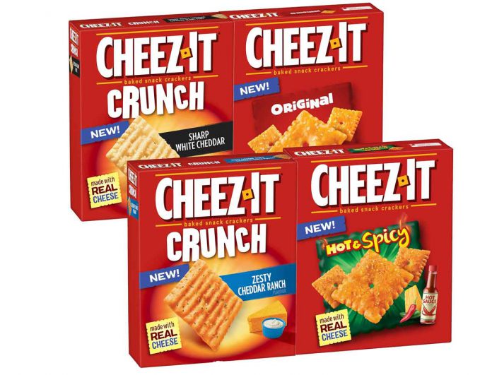 Kellogg Canada Inc. introduces Cheez-It* Baked Snack Crackers to Canada (CNW Group/Kellogg Canada Inc.)