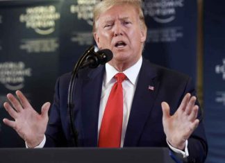 Presidential Authority and the Expanding Logic of Military Intervention U.S. President Donald Trump gestures as he holds a news conference at the 50th World Economic Forum (WEF) in Davos, Switzerland, January 22, 2020. REUTERS/Jonathan Ernst