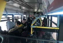 Investigation Launched After Alleged Racist Incident on Thunder Bay Transit A Very Crowded Thunder Bay Transit bus on the Crosstown Route