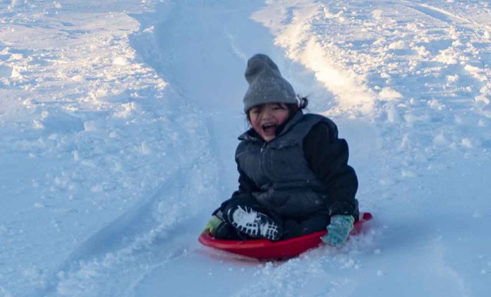 Stop fighting winter, grab a hold and slide into smiles.