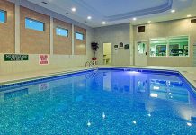 Pool Closure at Dryden Holiday Inn Express Raises Concern at Lil Bands Hockey Tournament Swimming Pool at Holiday Inn Express in Dryden