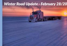 Northern Ontario Winter Road Update – March 2 2020 Winter Road update