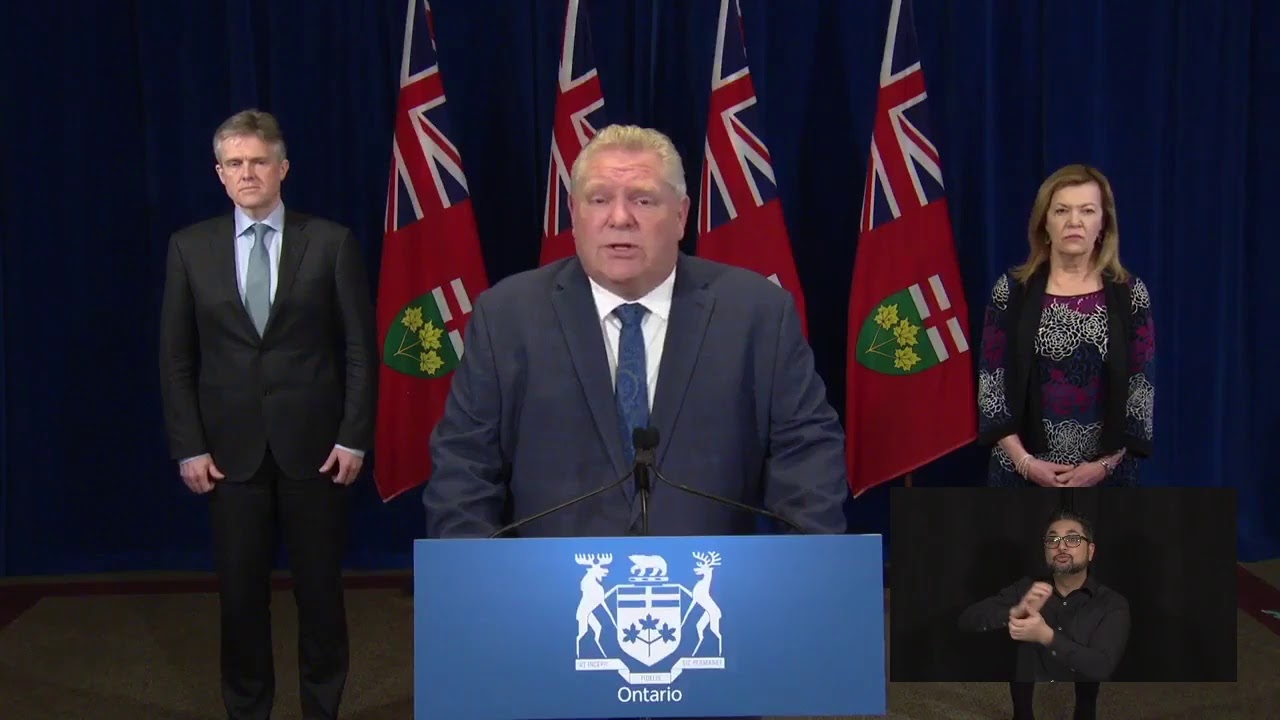 NetNewsLedger Premier Ford Announcement at 115 PM April 4 2020