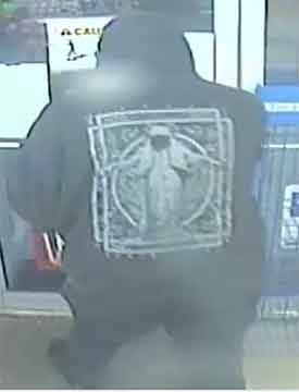 TBPS Image - Back of Suspect's Shirt