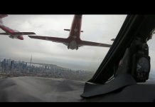 Operation Inspiration – Canadian Snowbirds Overhead Today
