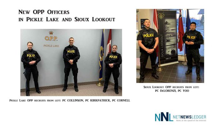 Sioux Lookout and Pickle Lake have New OPP Constables