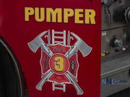 Thunder Bay Fire Rescue Knock Down Johnson Avenue Structure Fire Thunder Bay Fire Rescue Pumper #3