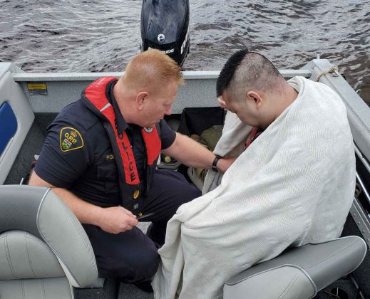 Life Jackets likely saved two men rescued from Dog Lake - Image OPP