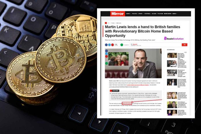 Bitcoin Scheme Uses Martin Lewis To Promote Scams
