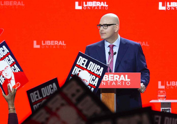 Steven Del Duca, Leader of the Ontario Liberal Party