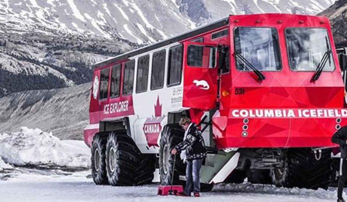 Pursuit Bus - Columbia Icefields