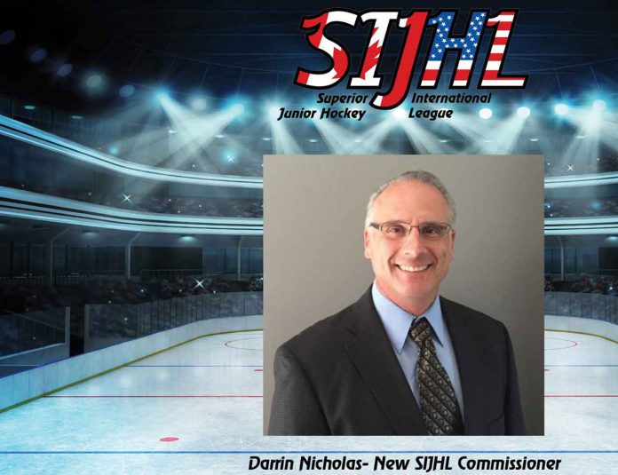 Darrin Nicholas is the new SIJHL Commissioner