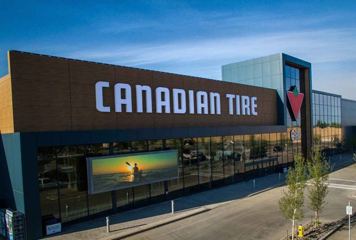 Canadian Tire Retail store in Edmonton, Alberta, Canada