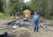 Wet’suwet’en Cabin Destroyed By Arsonists Wet’suwet’en Cabin Destroyed By Arsonists