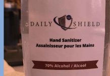 Counterfeit Hand Sanitizer Sold at Dollarama in Thunder Bay Counterfeit Daily Shield Hand Sanitizer