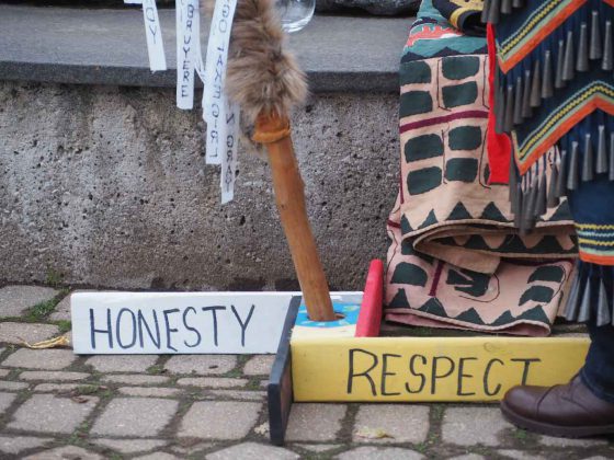 Honesty, Respect, two of the Seven Sacred Teachings