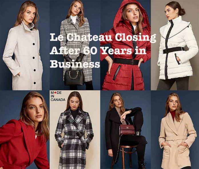 After sixty years, Le Chateau is closing its doors.
