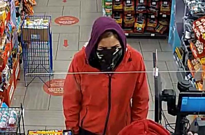 Thunder Bay Police supplied image of Circle K robbery Suspect