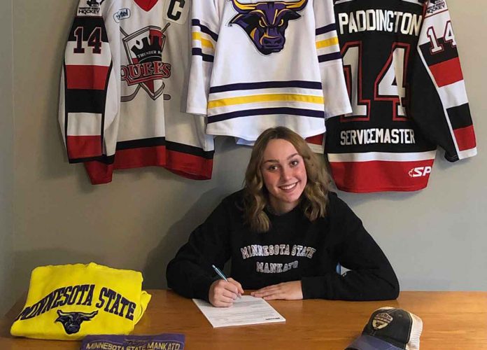 Thunder Bay Queens: Alexis Paddington Signs with Minnesota State