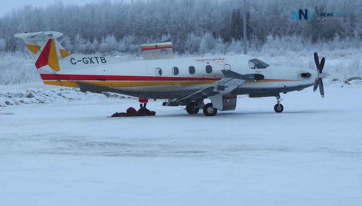 North Star Air Pilatus "Blackfly 704" in Pikangikum First Nation